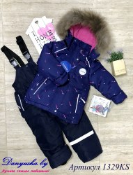 Комбинезон зимний на девочку (Мембрана) модель - 1329KS