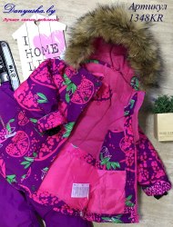 Комбинезон зимний на девочку (Мембрана) модель - 1348KR