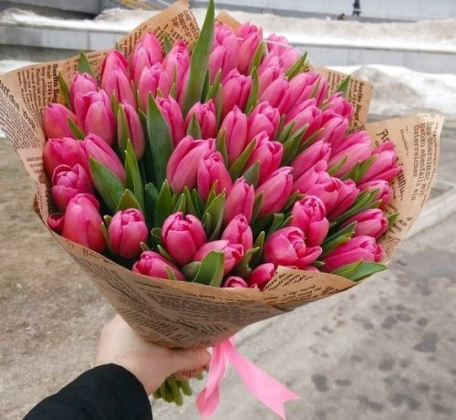 Букет тюльпанов "Амели"