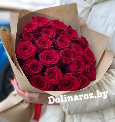 Букет роз "Красавчик+" 25 роз