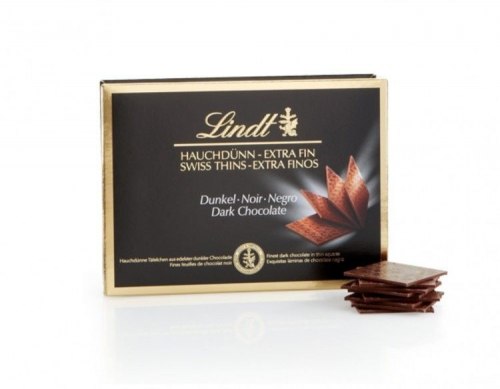 Шоколад "Lindt" в тонких пластинах, 125 г