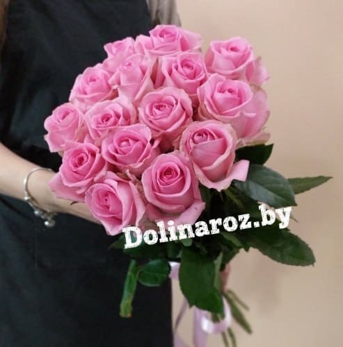 Букет роз «Лучик» 15 роз