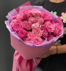 Букет «Милота» Кустовые розы