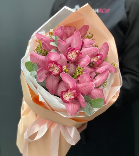Букет орхидей "Розовый"