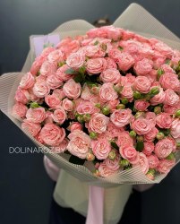 Букет «Клэринс» Кустовые розы