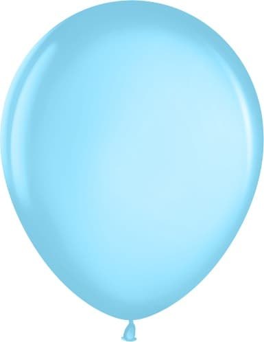 Латексный шар с гелием "Голубой" 12" (30 см)