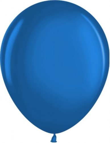 Латексный шар с гелием "Синий" 12" (30 см)