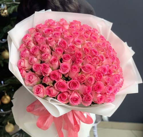 Букет роз "Любимой" 101 роза