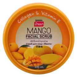 Скраб для обличчя з екстрактом манго Banna 100 г