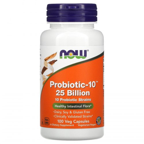 Пробиотический комплекс Probiotic 25 Billion Now Foods 100 гелевых капсул