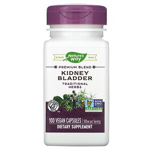 Поддержка почек и мочевого пузыря Kidney Bladder 465 мг Nature's Way 100 капсул