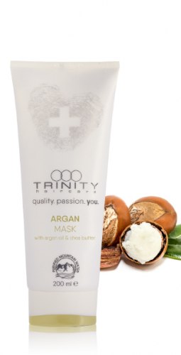 Маска для всех типов волос с содержанием арганового масла /argan oil mask Trinity