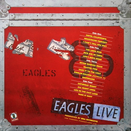 Виниловая пластинка EAGLES - EAGLES LIVE (LIMITED, 180 GR, 2 LP)