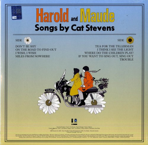 Виниловая пластинка Cat Stevens – The Songs From The Original Movie: Harold And Maude (Yellow Vinyl)
