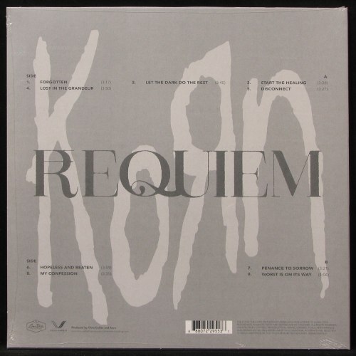 Виниловая пластинка KORN - REQUIEM (180 GR)