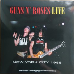 Виниловая пластинка GUNS N' ROSES - Live In New York City 1988 (180 Gram Coloured Vinyl LP)