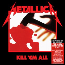 Виниловая пластинка METALLICA - KILL'EM ALL (Black Vinyl LP)