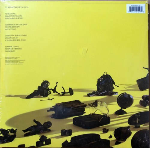 Виниловая пластинка METALLICA - 72 SEASONS (2 LP)