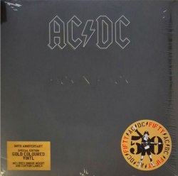 Виниловая пластинка AC/DC - BACK IN BLACK (50th Anniversary)(Coloured Gold Vinyl)