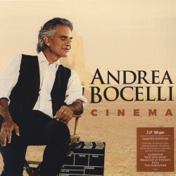 Виниловая пластинка ANDREA BOCELLI - CINEMA (2 LP, 180 GR)