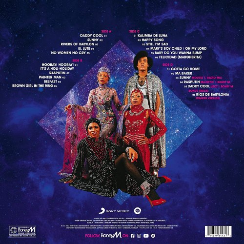 Виниловая пластинка BONEY M. - THE MAGIC OF BONEY M. (SPECIAL REMIX EDITION) (COLOUR, 2 LP)
