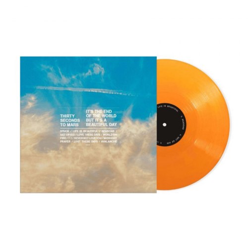 Виниловая пластинка THIRTY SECONDS TO MARS - It's The End Of The World But It's A Beautiful Day (Coloured Vinyl)(LP)