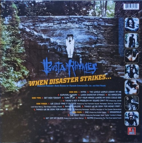 Виниловая пластинка BUSTA RHYMES - WHEN DISASTER STRIKES... (LIMITED, COLOUR, 2 LP)