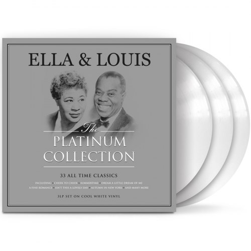 Виниловая пластинка Ella Fitzgerald & Louis Armstrong - Platinum Collection (White vinyl 3LP)