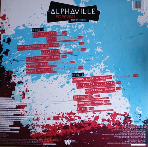 Виниловая пластинка ALPHAVILLE - FOREVER! BEST OF 40 YEARS