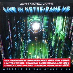 Виниловая пластинка JEAN-MICHEL JARRE - WELCOME TO THE OTHER SIDE: LIVE IN NOTRE-DAME VR (LIMITED, 180 GR)