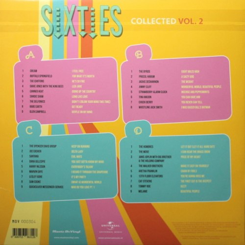 Виниловая пластинка VARIOUS ARTISTS - Sixties Collected Vol.2 (Coloured Vinyl)(2LP)