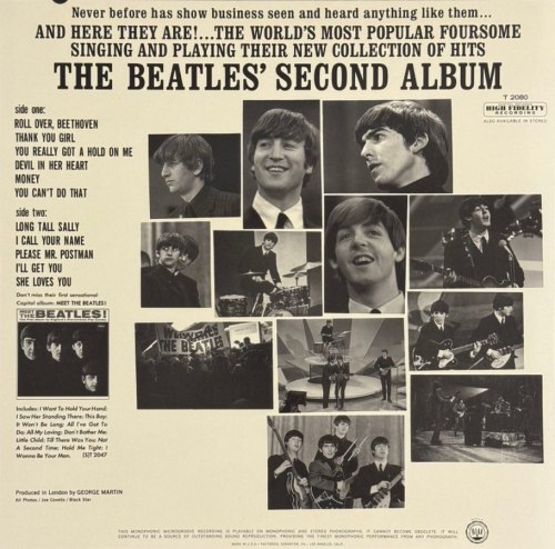 Виниловая пластинка BEATLES - Second Album (Black Vinyl LP)