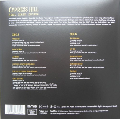 Виниловая пластинка Cypress Hill – Back In Black (LP)