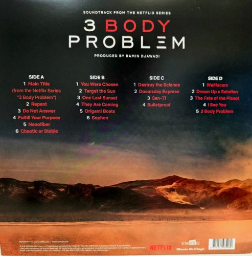 Виниловая пластинка САУНДТРЕК - 3 Body Problem (Ramin Djawadi) (180 Gram, Limited Translucent Blue Vinyl 2LP)