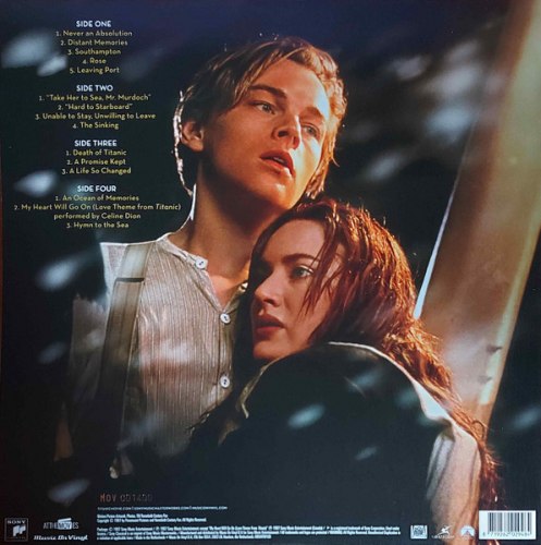 Виниловая пластинка САУНДТРЕК - Titanic (James Horner) (coloured) (2LP)