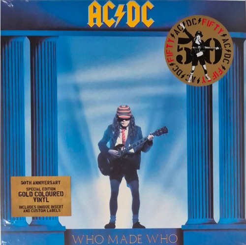 Виниловая пластинка AC/DC - Who Made Who (50th Anniversary)(Coloured Vinyl)(LP)