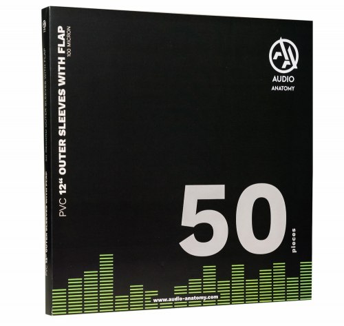 Конверты внешние Audio Anatomy Vinyl Outer Sleeves PVC with Flap