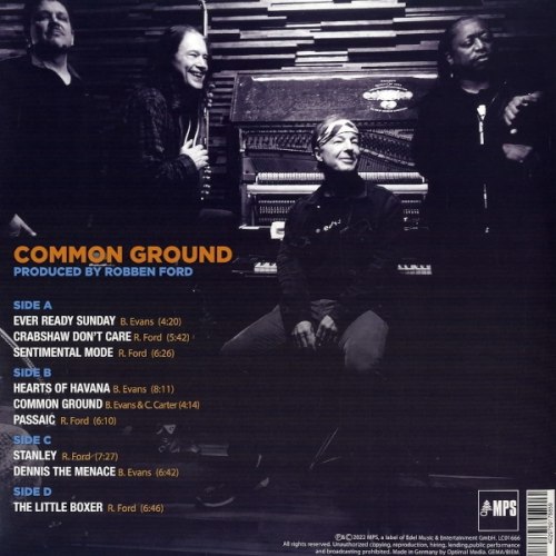 Виниловая пластинка Robben Ford & Bill Evans With Darryl Jones, Keith Carlock - Common Ground (2LP)