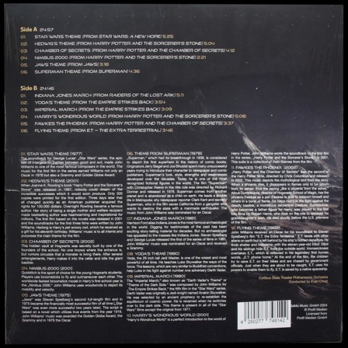 Виниловая пластинка John Williams - Soundtrack Hits (White Viny LP)