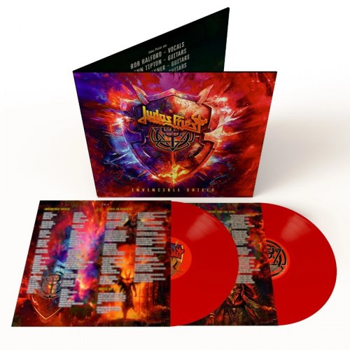 Виниловая пластинка Judas Priest - Invincible Shield (Coloured Vinyl)(2LP)
