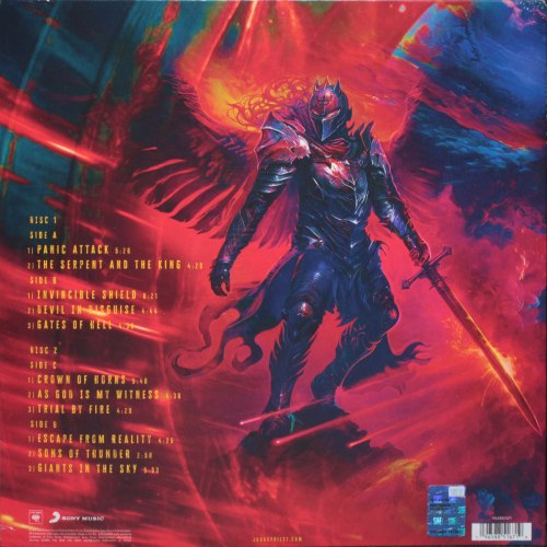 Виниловая пластинка Judas Priest - Invincible Shield (Coloured Vinyl)(2LP)