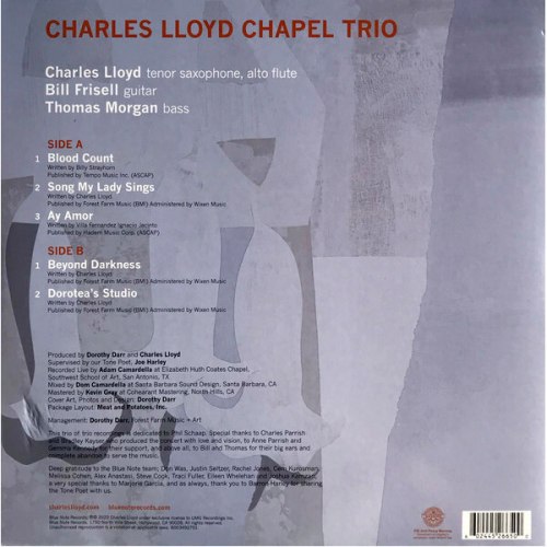 Виниловая пластинка Trios Charles Lloyd - Chapel (LP)