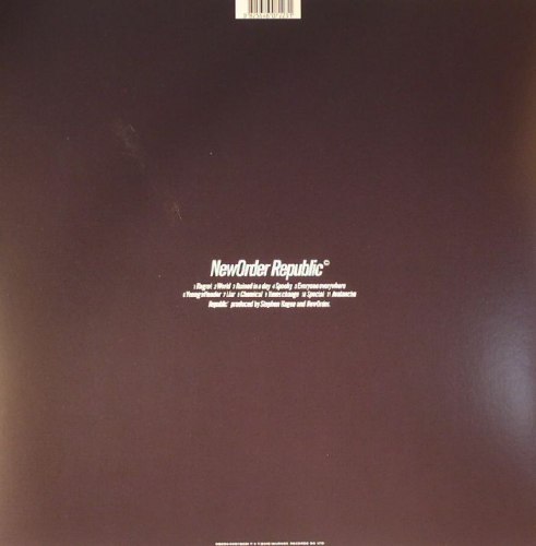 Виниловая пластинка New Order - Republic (LP)