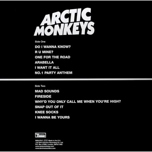 Виниловая пластинка Arctic Monkeys - AM (LP)