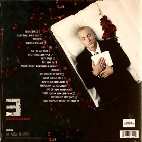 Виниловая пластинка EMINEM - The Death Of Slim Shady (Red & Blue Viny 2LP)