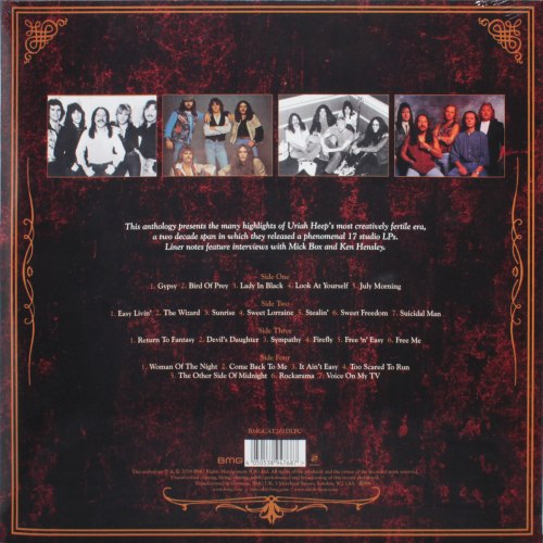 Виниловая пластинка URIAH HEEP - Your Turn To Remember - The Definitive Anthology 1970-1990 (Coloured Vinyl)(2LP)