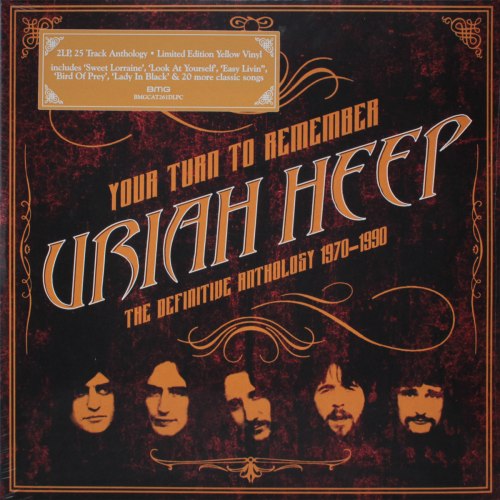 Виниловая пластинка URIAH HEEP - Your Turn To Remember - The Definitive Anthology 1970-1990 (Coloured Vinyl)(2LP)