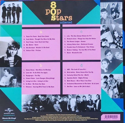 Виниловая пластинка VARIOUS ARTISTS - 80s Pop Stars Collected (Coloured Vinyl)(2LP)