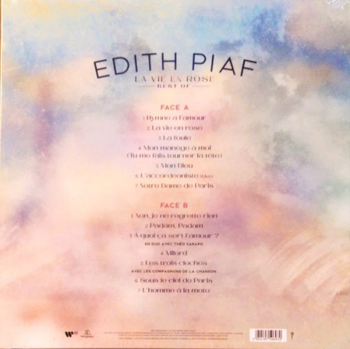 Виниловая пластинка EDITH PIAF - THE VERY BEST OF (Black Vinyl LP)