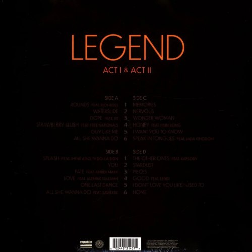 Виниловая пластинка JOHN LEGEND - Legend (2 LP)